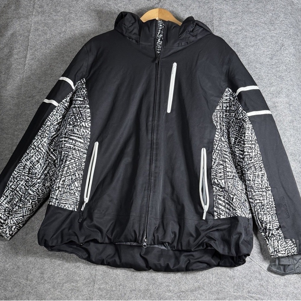 Boulder Gear Mens Ski Jacket 3XL Fits Boxy XL XXL Insulated Snowboard Coat Black